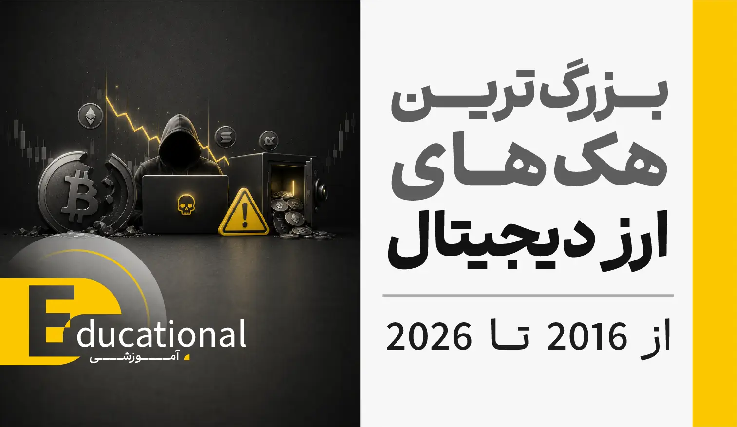 بزرگترین هکهای ارز دیجیتال از 2016 تا 2026
