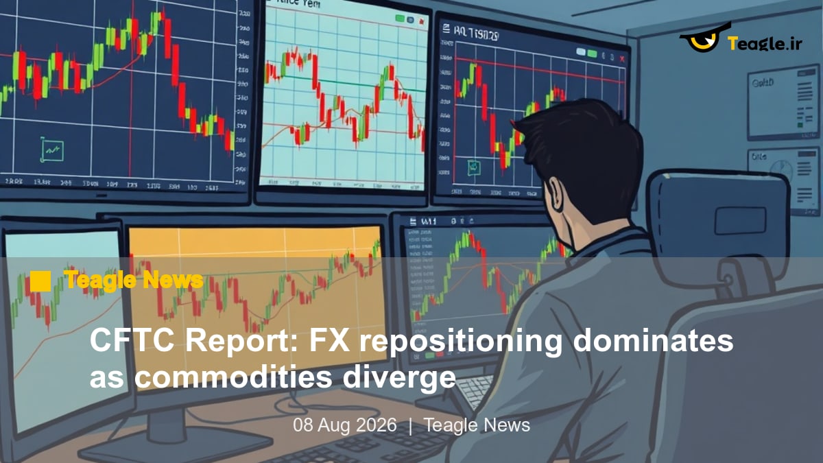 گزارش CFTC: تغییر موقعیتها در بازار ارز غالب است و کالاها واگرا میشوند